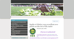 Desktop Screenshot of gite-villa-andre.fr